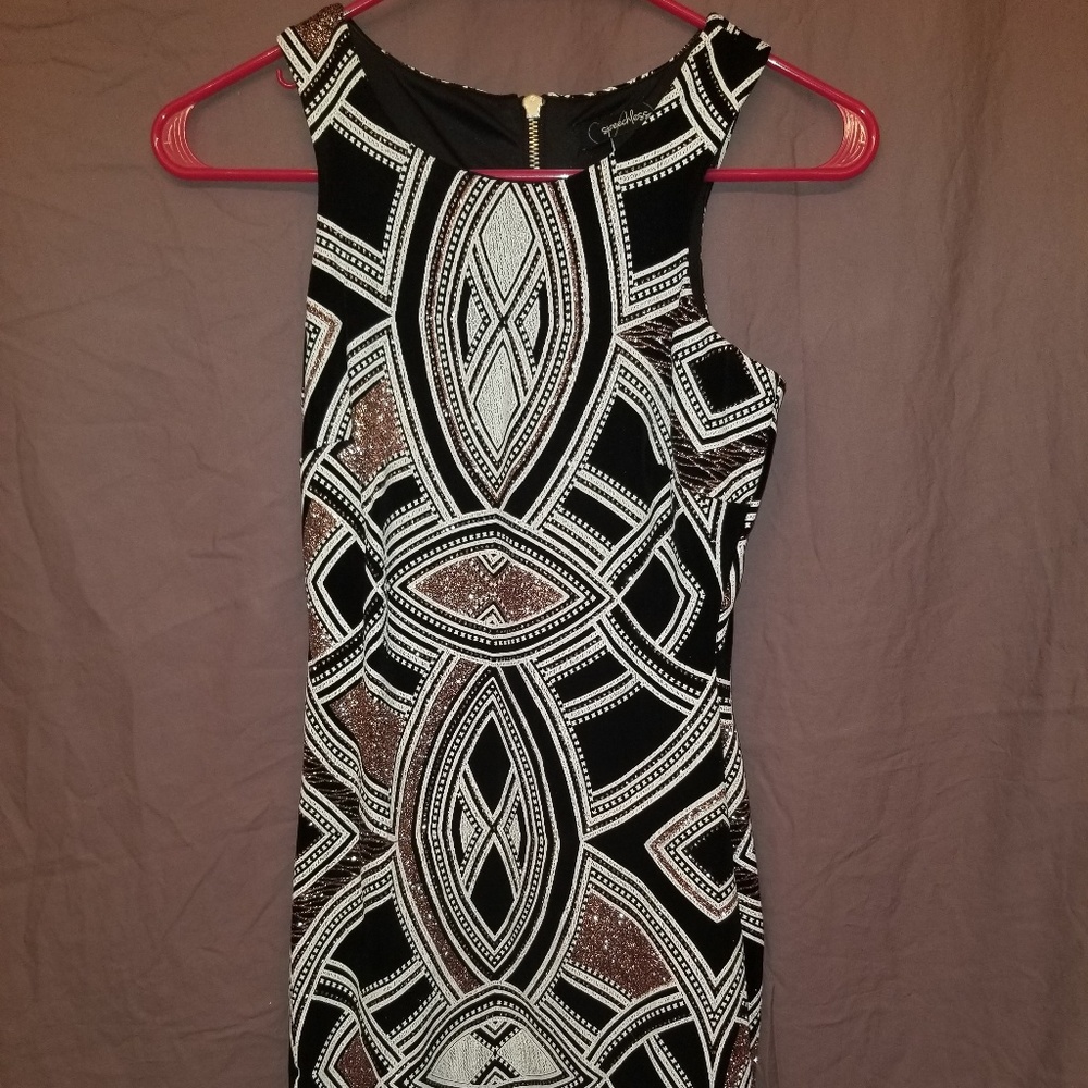 Short fitted homecoming dress
